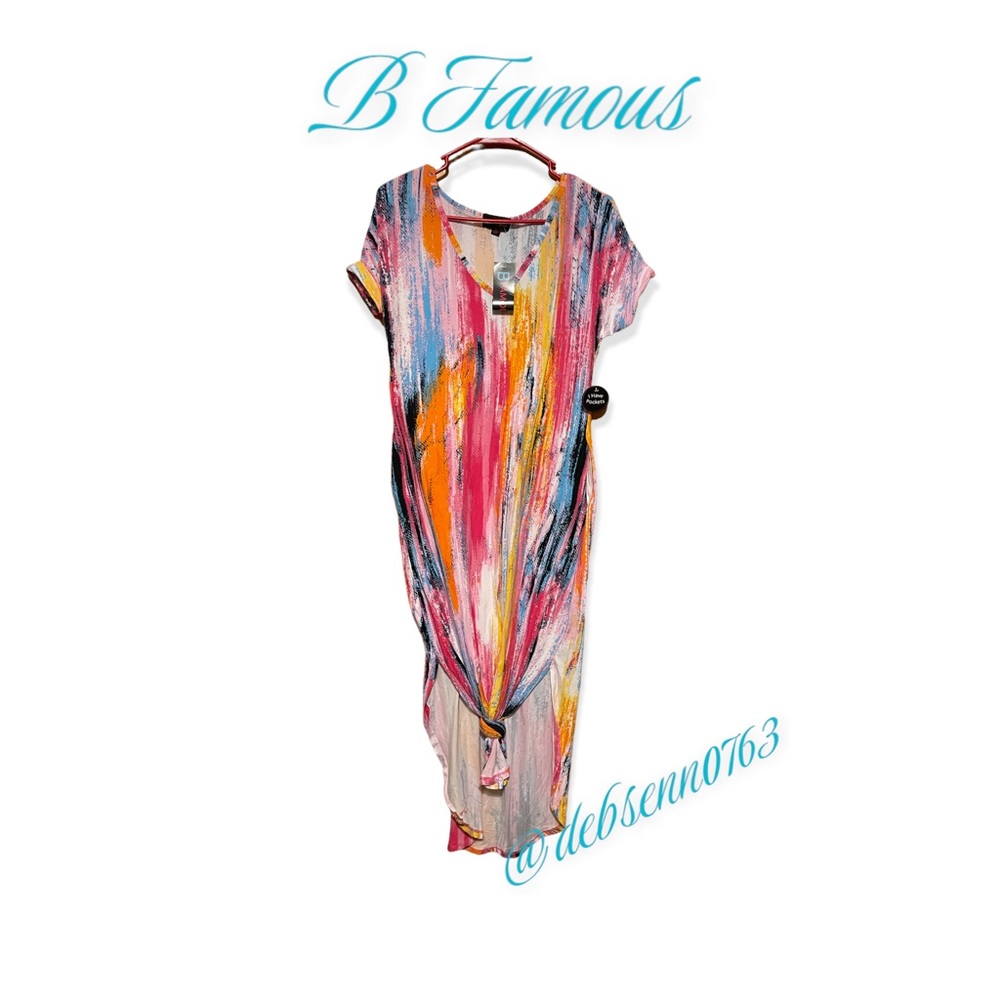 B Famous Multicolored maxi Dress